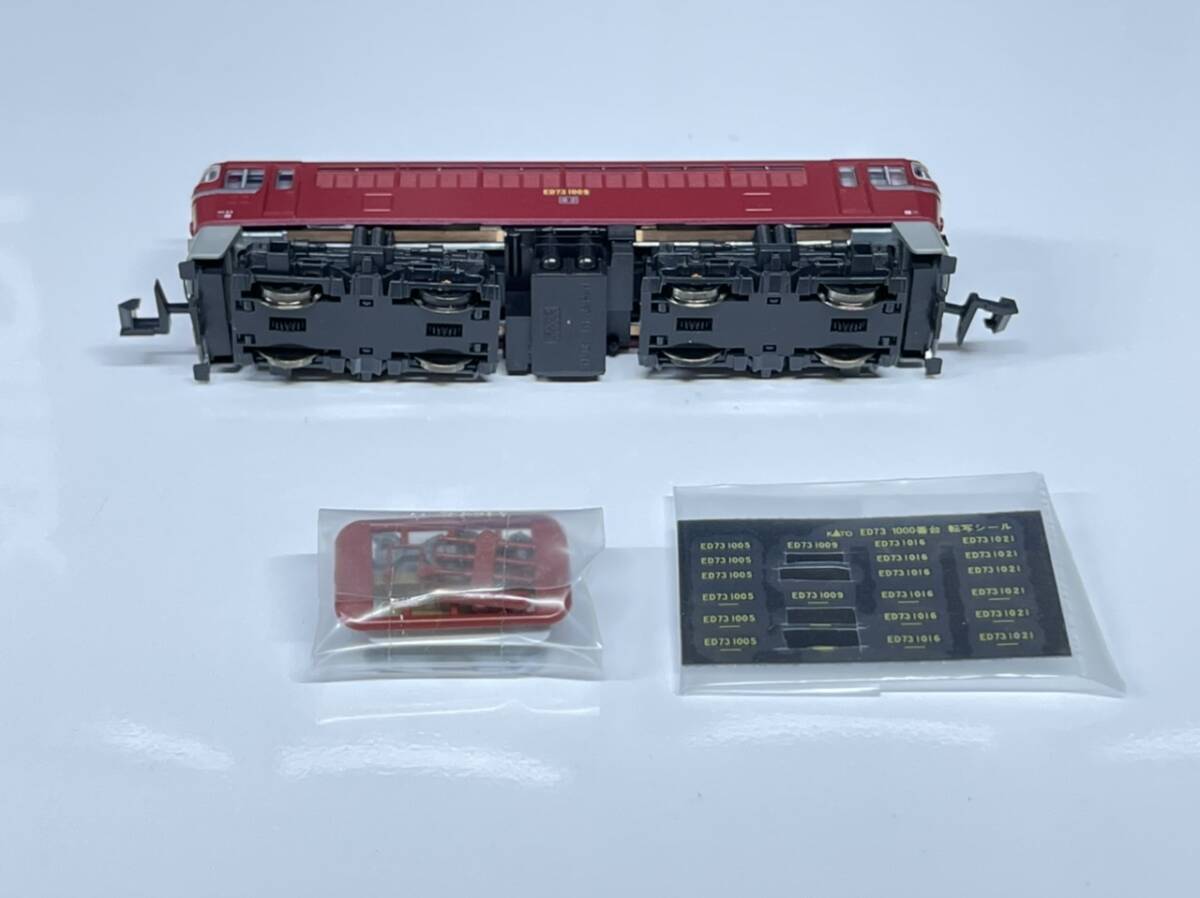 1 jpy start kato Kato National Railways ED 73 shape 1000 number pcs alternating current electric locomotive product number 3012 single goods 