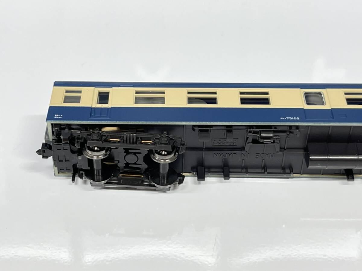 KATO カトー 国鉄 飯田線 半流電車 クモハ 52 2次車 サハ 75 102 単品 品番 10-1765 より単品バラシ_画像4