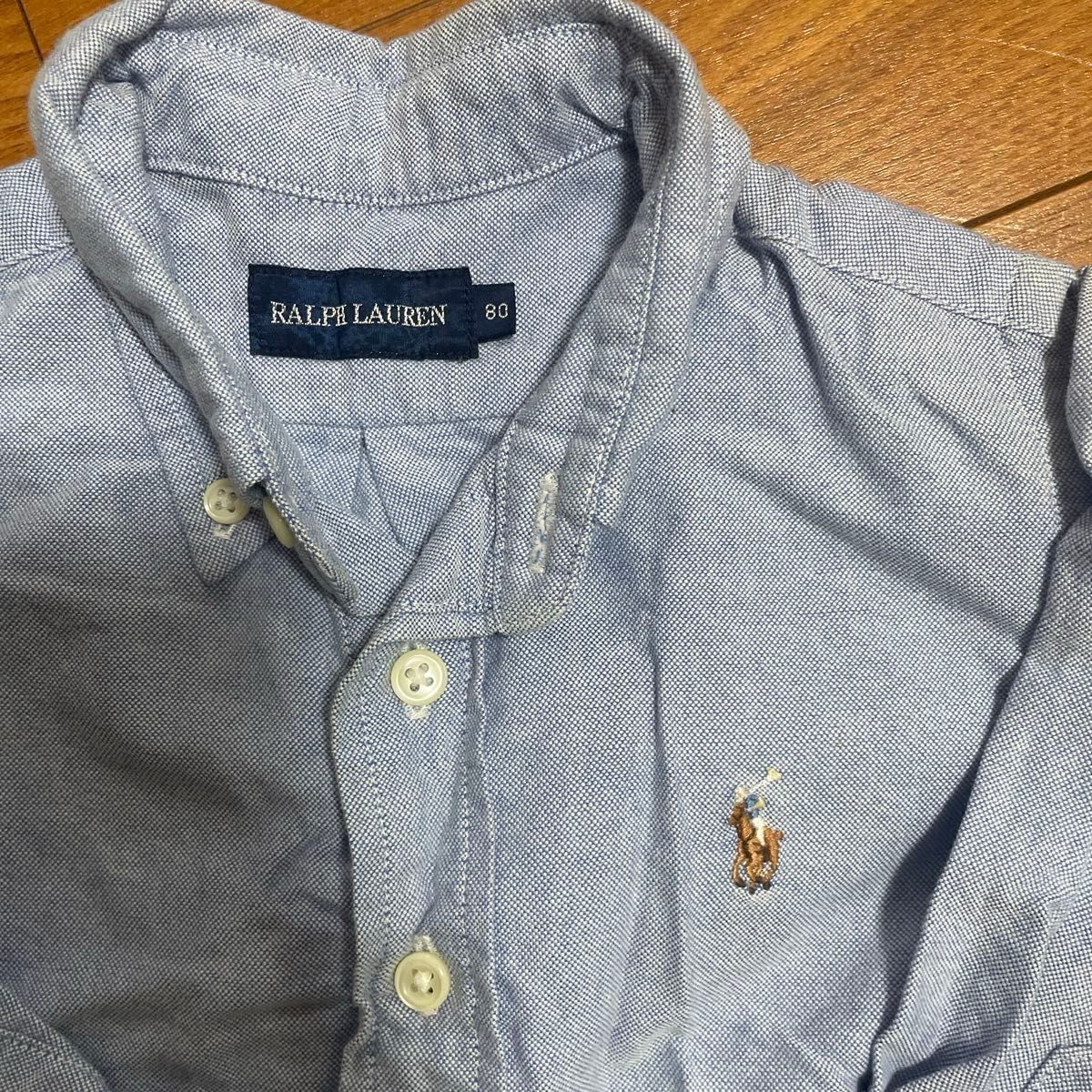 RALPH LAUREN ラルフローレン キッズ シャツ ポロベア ベビー セット 長袖 POLO