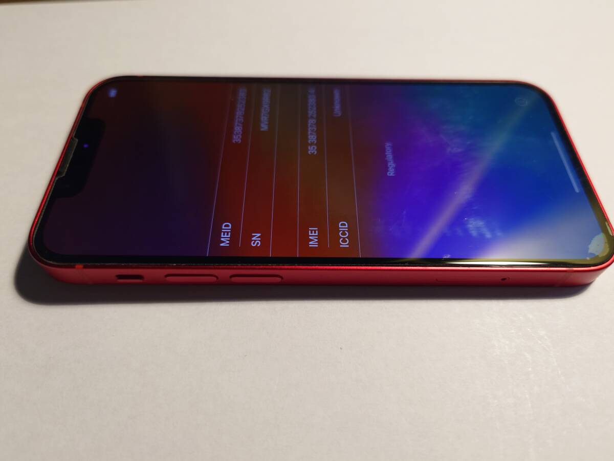 [ ограничение гарантия есть ]iPhone 13 mini 256GB Red прекрасный товар бесплатная доставка 