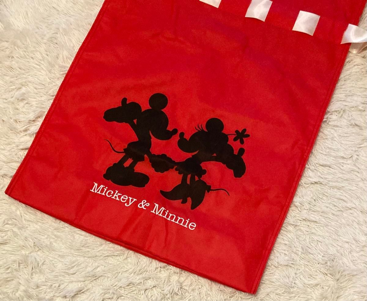 Mickey&Minnie ラッピング袋  特大72cm×52cm Disney 巾着 ミッキー&ミニー　プレゼント