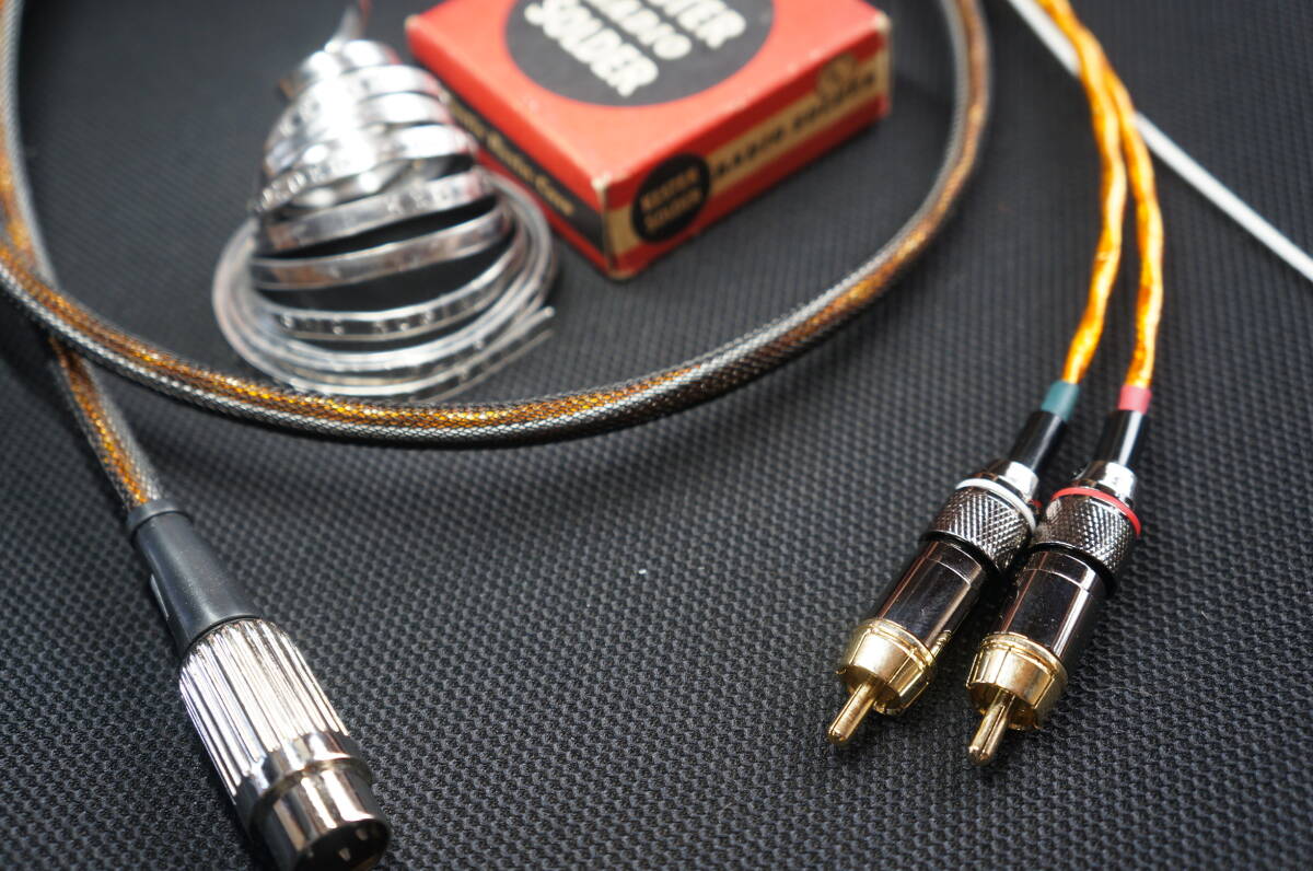  ortofon tone arm for MILSPEC cable ortofon 5pin -RCA plug approximately 120cm