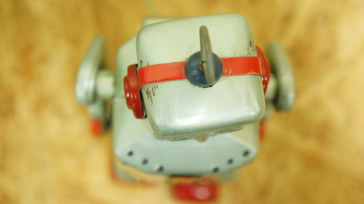 FLASHY JIMflasi- Jim жестяная пластина робот жестяная пластина подлинная вещь retro Vintage текущее состояние товар рабочий товар 