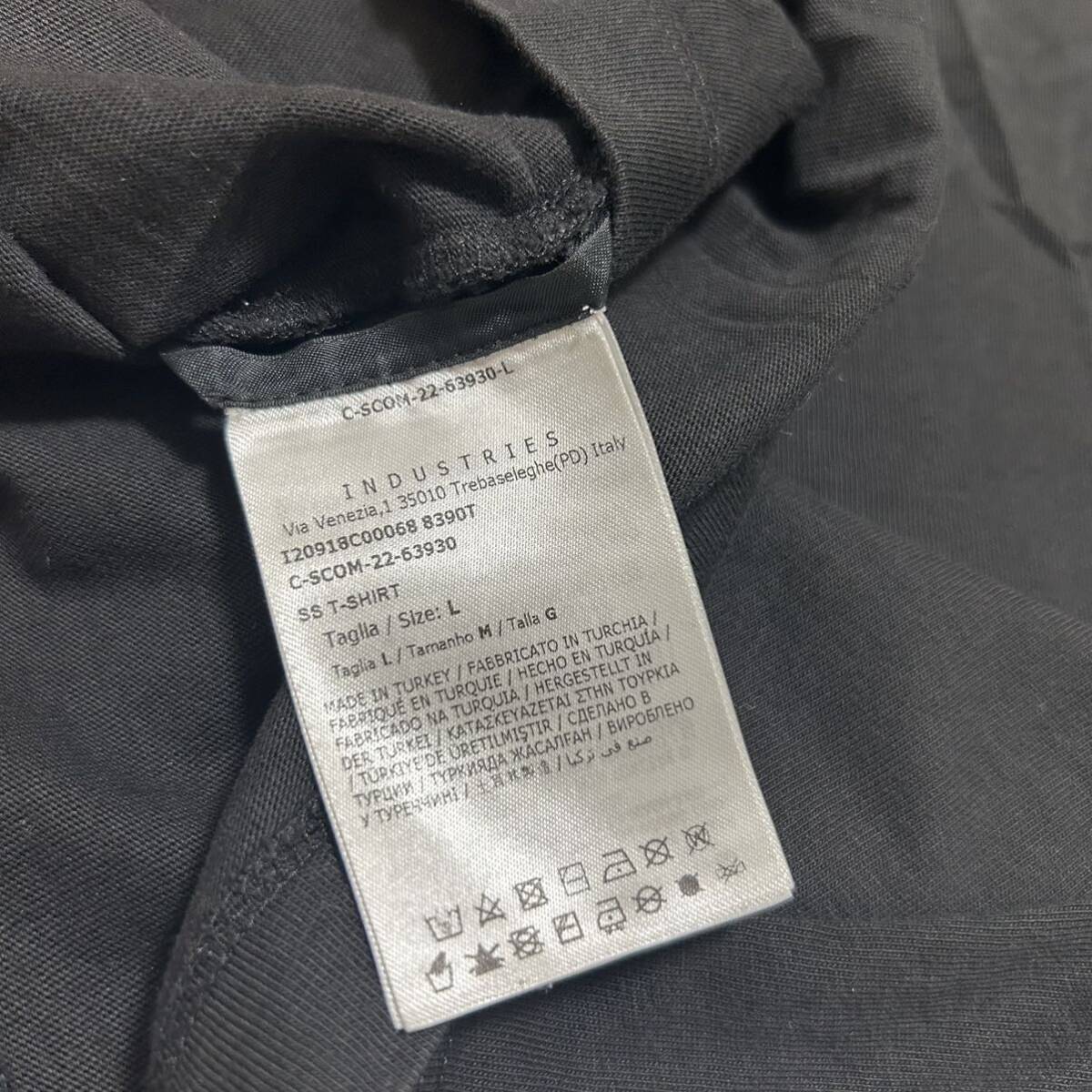 【最新モデル】【最安値】MONCLER モンクレール 半袖Tシャツ 黒 Lの画像5