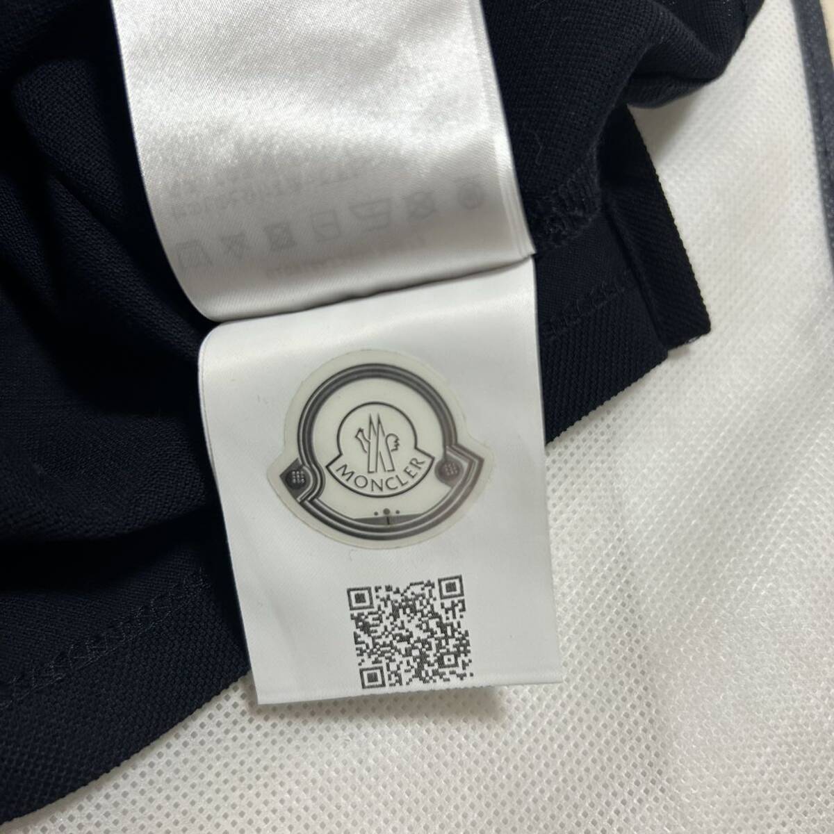美品】【レア】MONCLER モンクレール 半袖ポロシャツ ネイビー 美品】【レア】MONCLER モンクレール 半袖ポロシャツ ネイビー