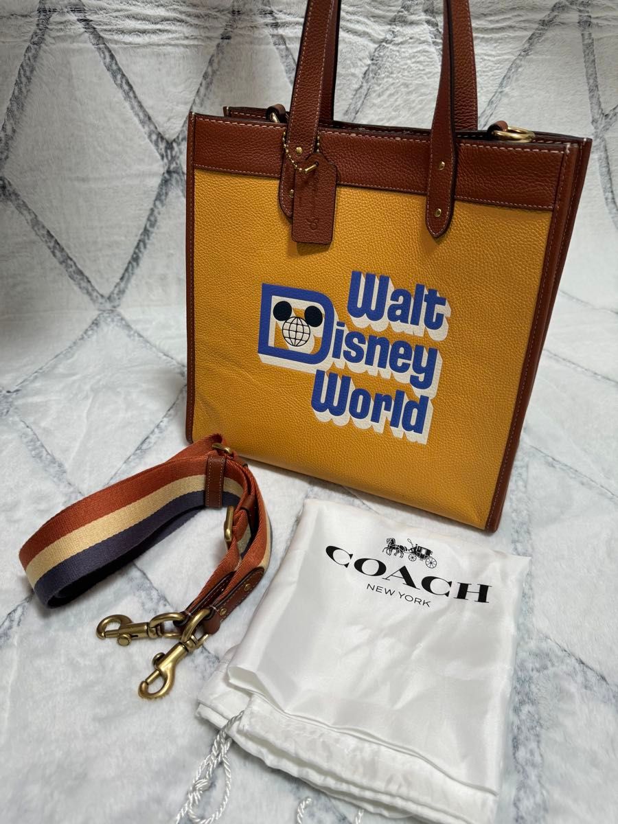 本日限定価格】COACH ディズニー コラボ ウォルト ワールド 本日限定価格】COACH ディズニー コラボ ウォルト ワールド