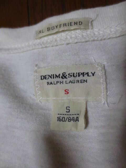 DENIM & SUPPLY RALPH LAUREN　デニム＆サプライ　ラルフローレン　ドリームキャッチャー風アートプリント半袖Ｖネックティーシャツ S_画像5