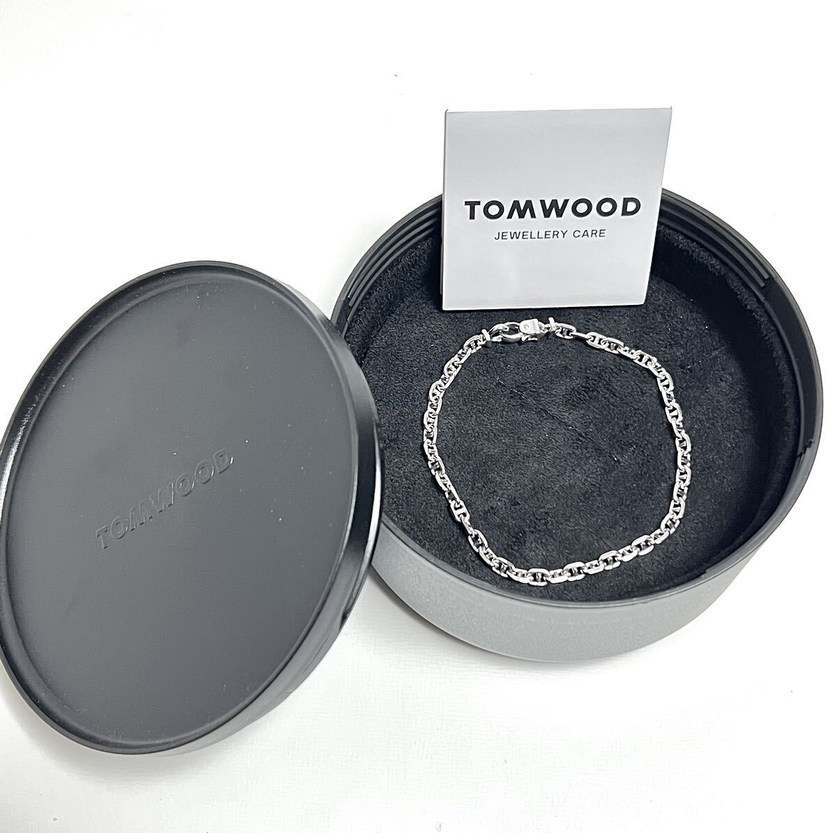 7 7inches 新品 TOMWOOD トムウッド ケーブル ブレスレット 7 7inches 新品 TOMWOOD トムウッド ケーブル ブレスレット