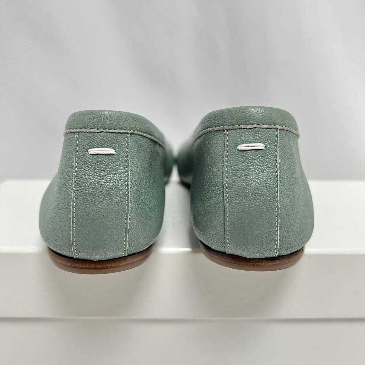 22cm 新品 メゾンマルジェラ Tabi タビ タビバレエ シューズ 緑 22cm 新品 メゾンマルジェラ Tabi タビ タビバレエ シューズ 緑