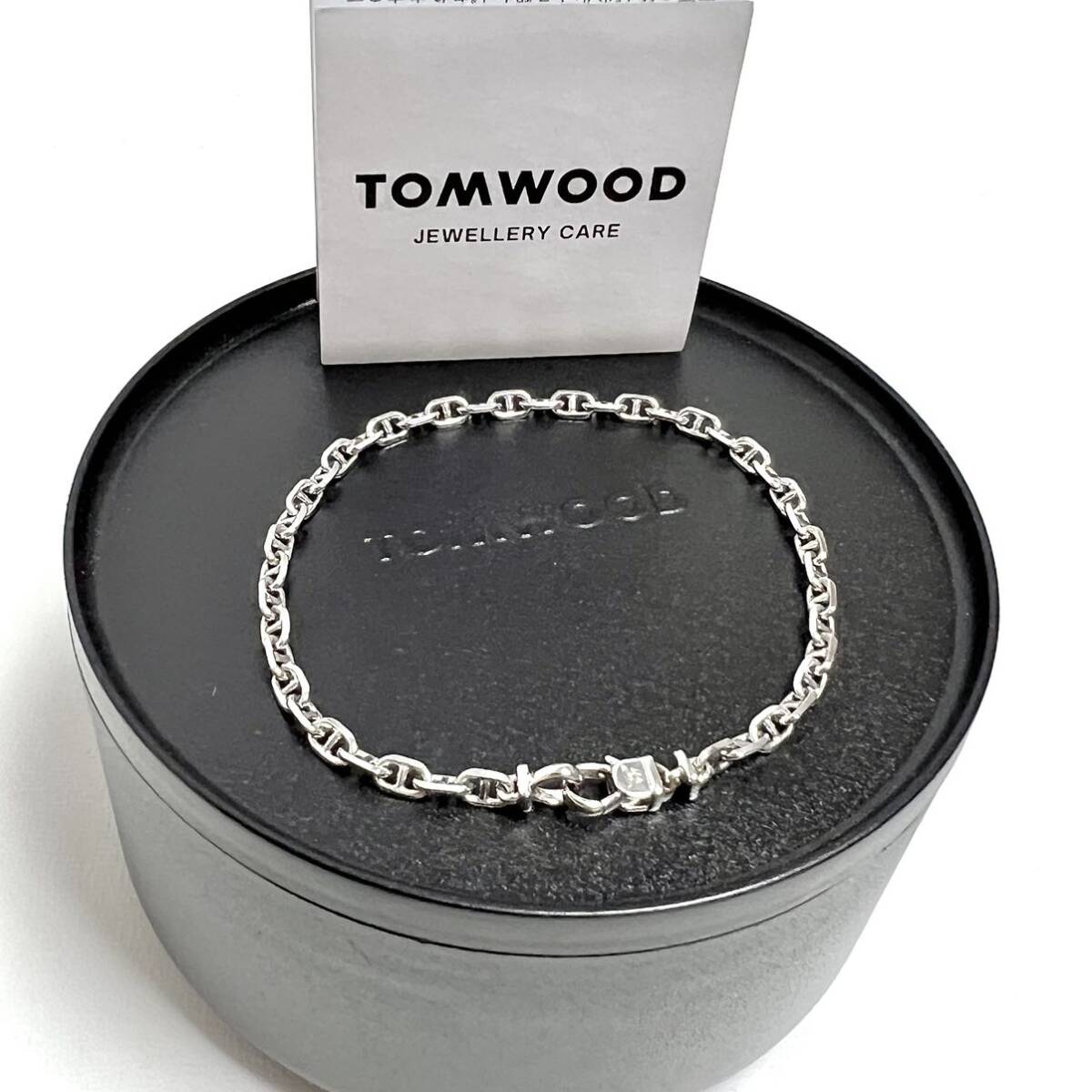 7 7inches 新品 TOMWOOD トムウッド ケーブル ブレスレット 7 7inches 新品 TOMWOOD トムウッド ケーブル ブレスレット