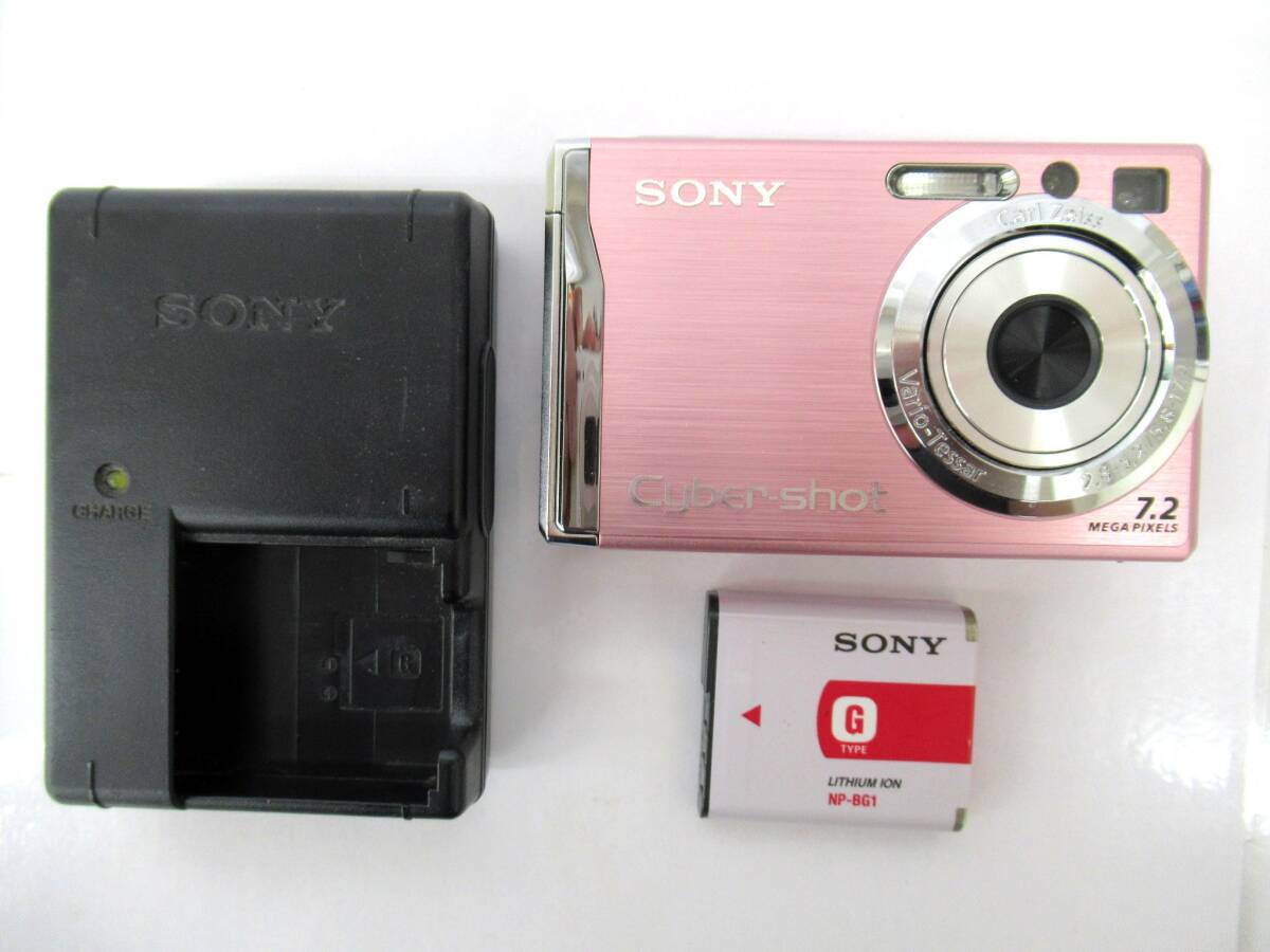 SONY ソニー Cyber-shot サイバーショット コンパクトデジタルカメラ DSC-W80 デジカメ_画像1