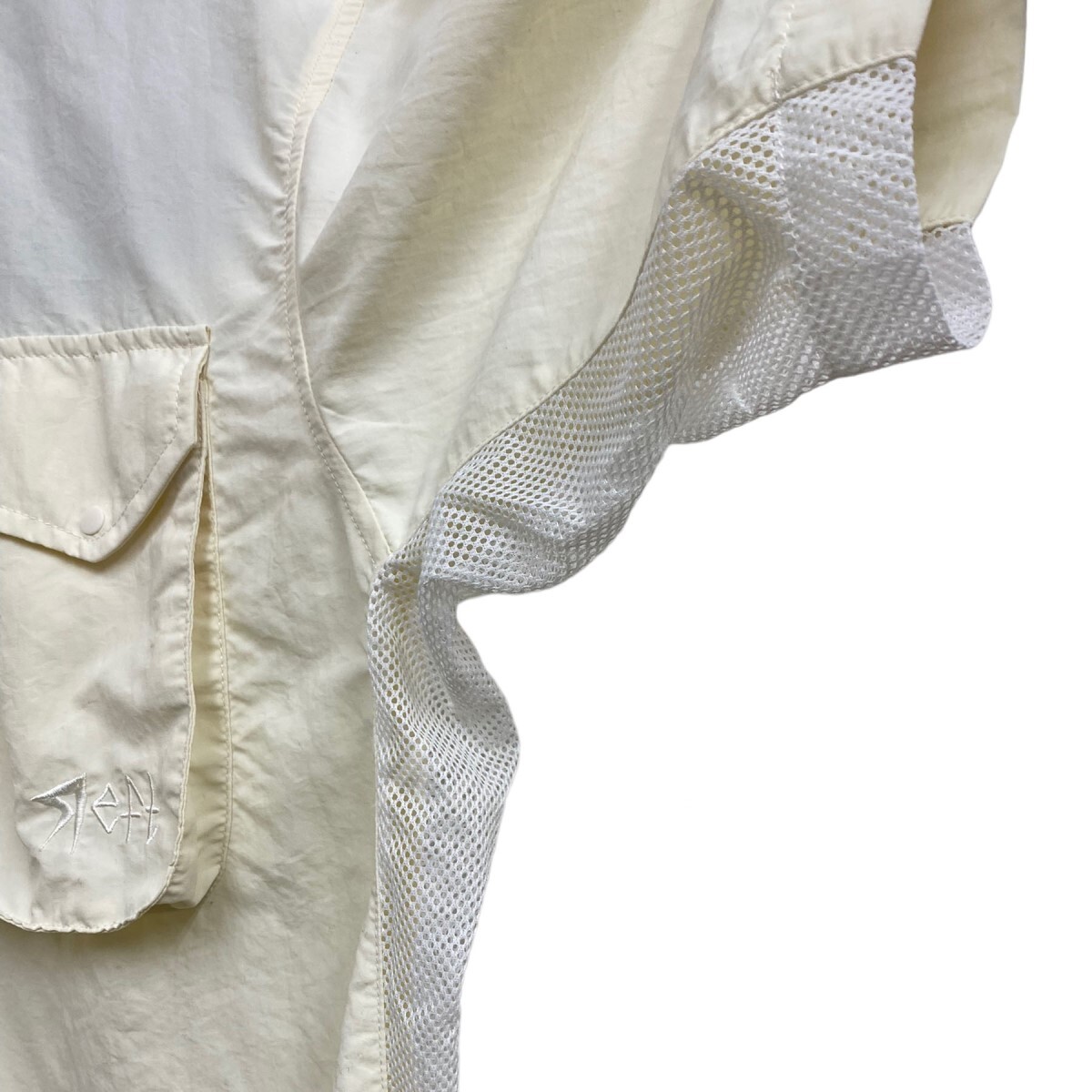 Яeft(Reft) Short Sleeve Stand Collar Shirt機能性アウトドアスタンドカラーシャツ 8069000099157_画像3