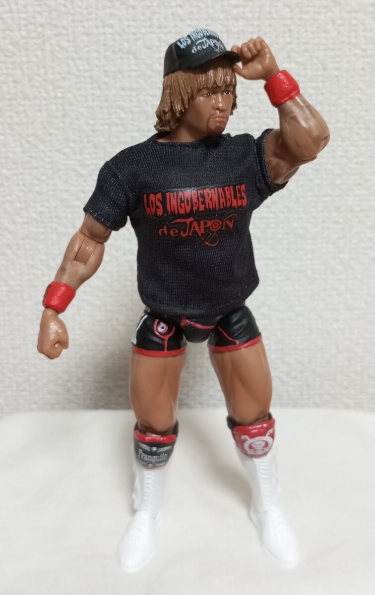 内藤哲也 フィギュア 新日本プロレス トランキーロ ソフビ タイガーマスク ロスインゴベルナブレス ライガー 猪木 IWGP キャップ_画像2