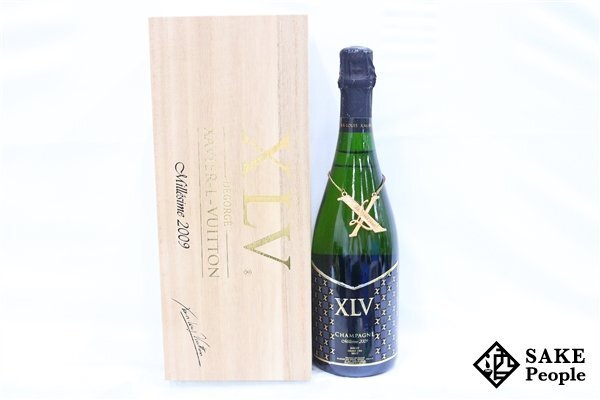 □注目! XLV ザビエ・ルイ・ヴィトン ブージィ・グラン・クリュ ブリュット ミレジメ 2009 750ml 12% 木箱付き シャンパン_画像1