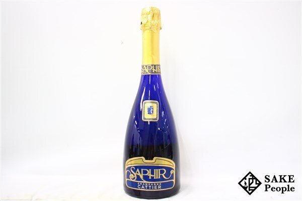 □注目! キャティア ブリュット サファイア ゴールド 750ml 12.5% シャンパンの画像1