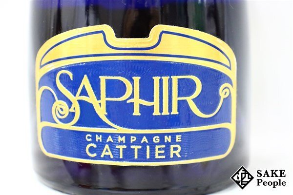 □注目! キャティア ブリュット サファイア ゴールド 750ml 12.5% シャンパンの画像2