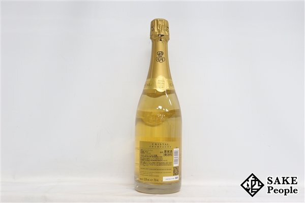□1円～ ルイ・ロデレール クリスタル ブリュット 2015 750ml 12.5％ シャンパンの画像3