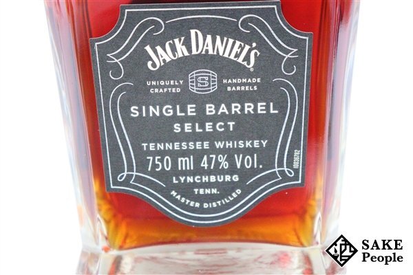 *1 иен ~ Jack * Daniel одиночный barrel select 750ml 47% с коробкой tenesi-