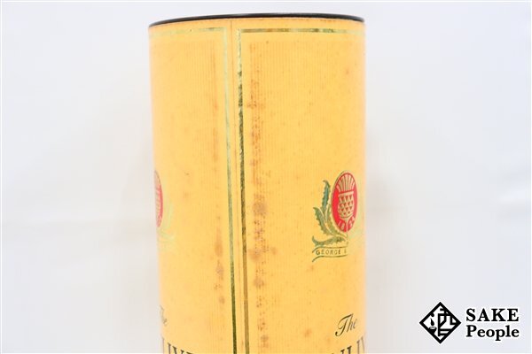 ◇注目! ザ・グレンリベット 12年 シングルモルト 赤アザミ 旧ボトル 1000ml 43% 箱付き スコッチの画像8