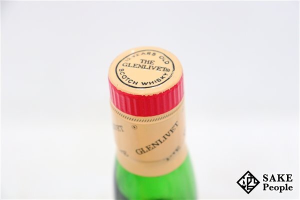 ◇注目! ザ・グレンリベット 12年 シングルモルト 赤アザミ 旧ボトル 1000ml 43% 箱付き スコッチの画像6