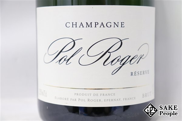 □注目! ポル・ロジェ ブリュット・レゼルヴ 750ml 12.5％ シャンパンの画像2