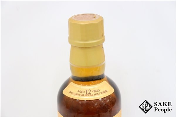 ◇1円～ サントリー 山崎 シングルモルト 12年 180ml 43% ジャパニーズの画像3