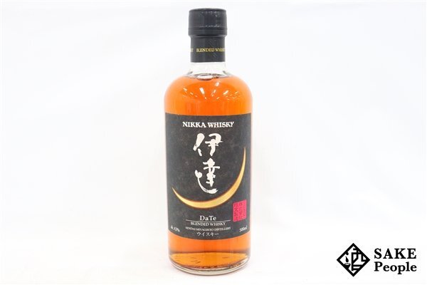 *1 jpy ~nika date old black label 500ml 43% box attaching japa needs 