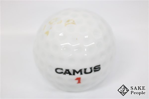 ◆注目! カミュ ゴルフボール 陶器ボトル 700ml 度数記載なし コニャック_画像5