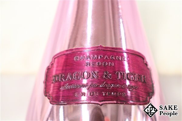 □1円～ ドラゴン&タイガー エクストラ・ロゼ ピンク 750ml 12％ シャンパン_画像9