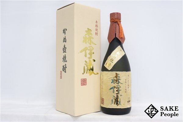 ★1円～ 森伊蔵 金ラベル 720ml 25度 箱 森伊蔵酒造 鹿児島県 芋焼酎_画像1