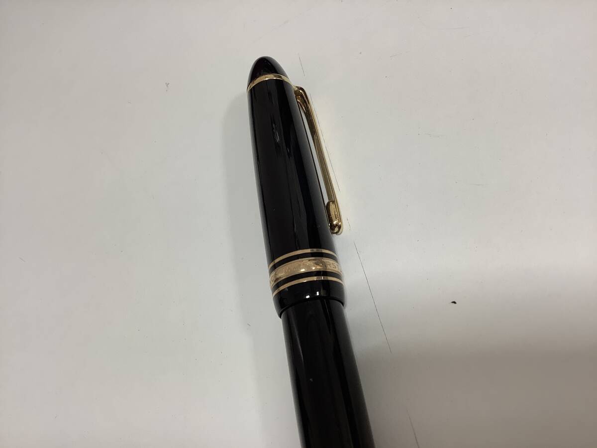 1986◆MONTBLANC モンブラン 万年筆 マイスターシュテュック 4810 ペン先：14K・585 筆記未確認_画像4