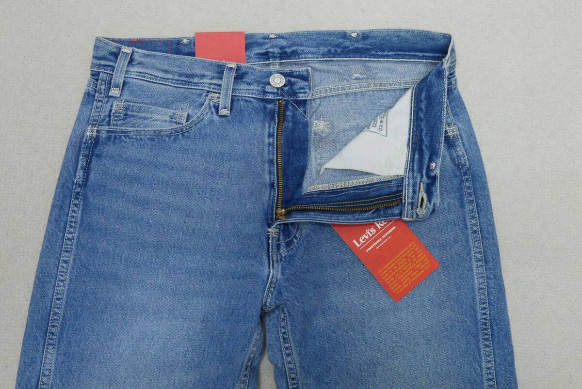 新品リーバイスA0184-0002 W32 Levi's Red LR 505 ストレート FIVE STARS インディゴ・ライトユーズド Levi's Red Collection_画像3