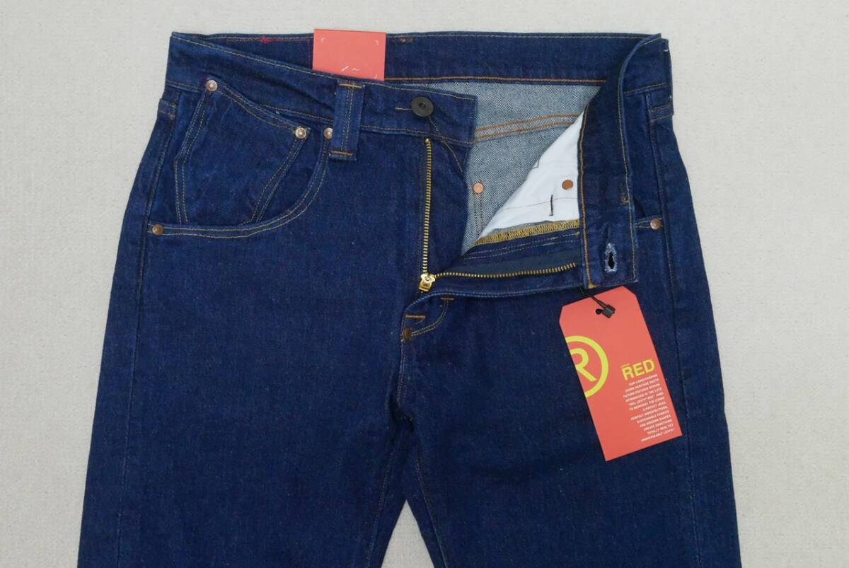 新品リーバイスA2692-0000 W30 Levi's Red LR 505 レギュラー FRONTWATER BLUE インディゴ・リンス/ワンウォッシュ 濃紺 ストレッチデニム_画像3