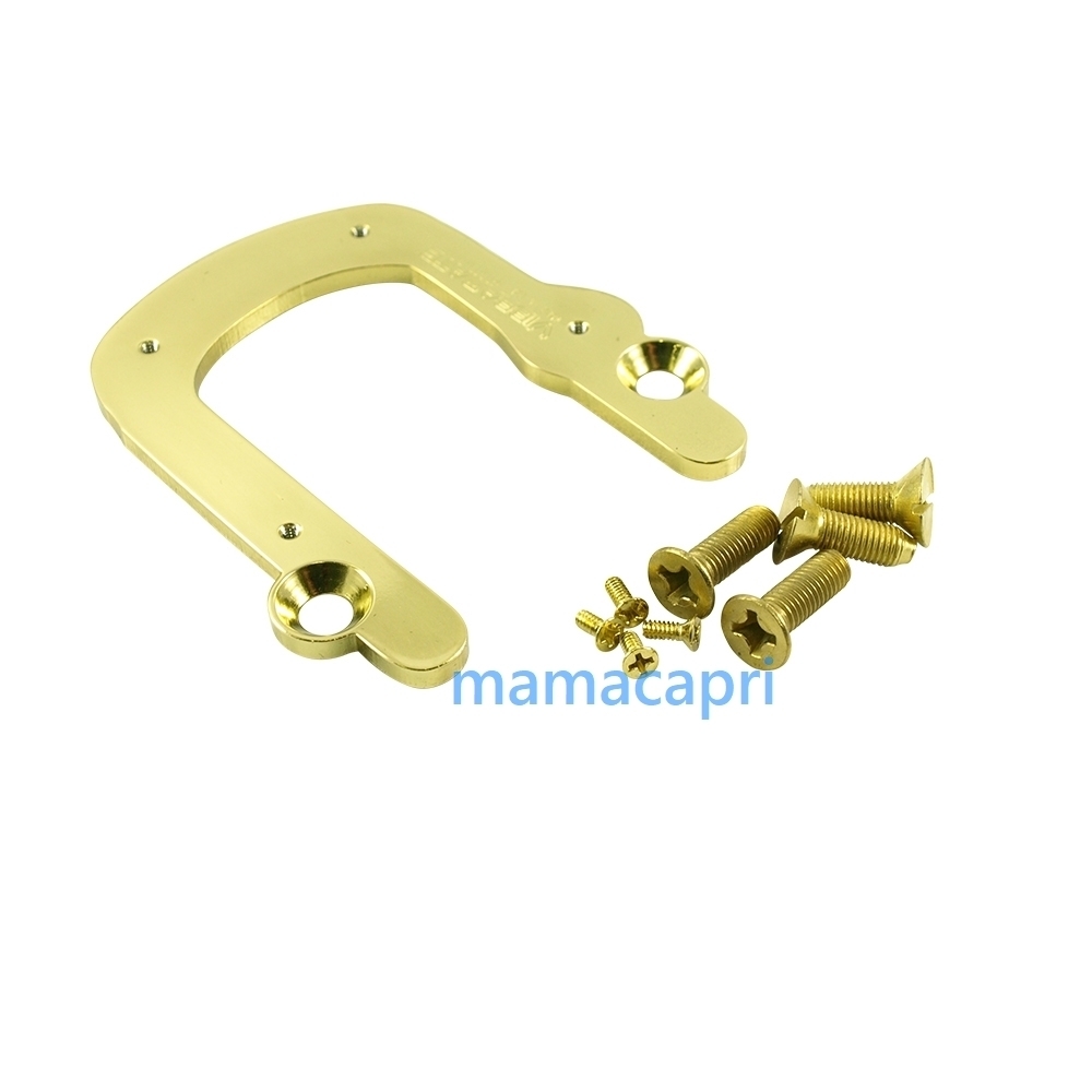 新品Vibramate Standard V5 左用LeftyレフトLeftレフティMounting Kit Gold For Bigsbyビグスビー B5ヴィブラメイト ビブラメイト ゴールド_Left Hand