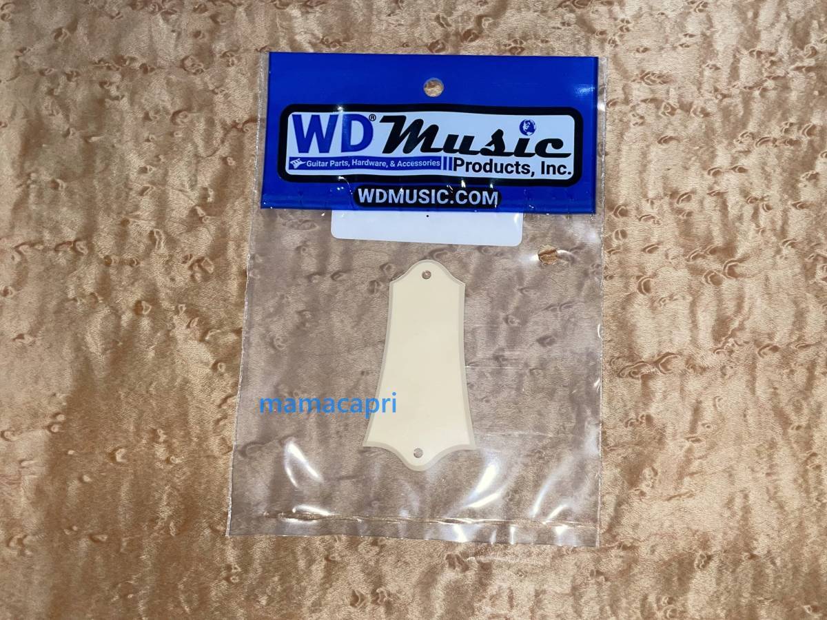 新品WD Music純正 Replacement Truss Rod Cover Cream 1PLY For Gibsonサイズ Guitars ギブソンSize トラスロッド カバー クリーム 1プライの画像1