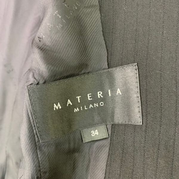 [YK1464]MATERIA tailored jacket черный женский 34 размер 60