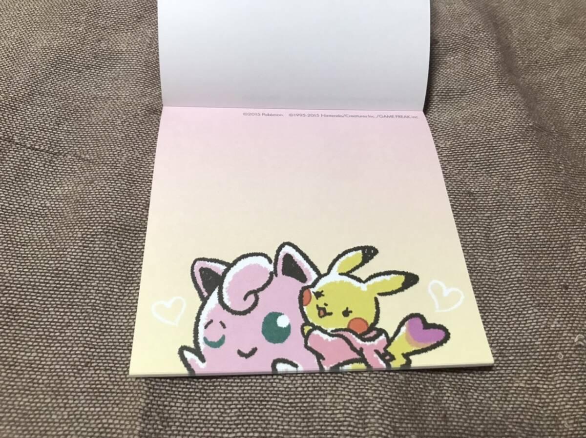 ポケモン　イッツデモ ITS'DEMO メモパッド　メモ帳 ピカチュウ　プリン　ミュウ　ピッピ　タブンネ_画像5