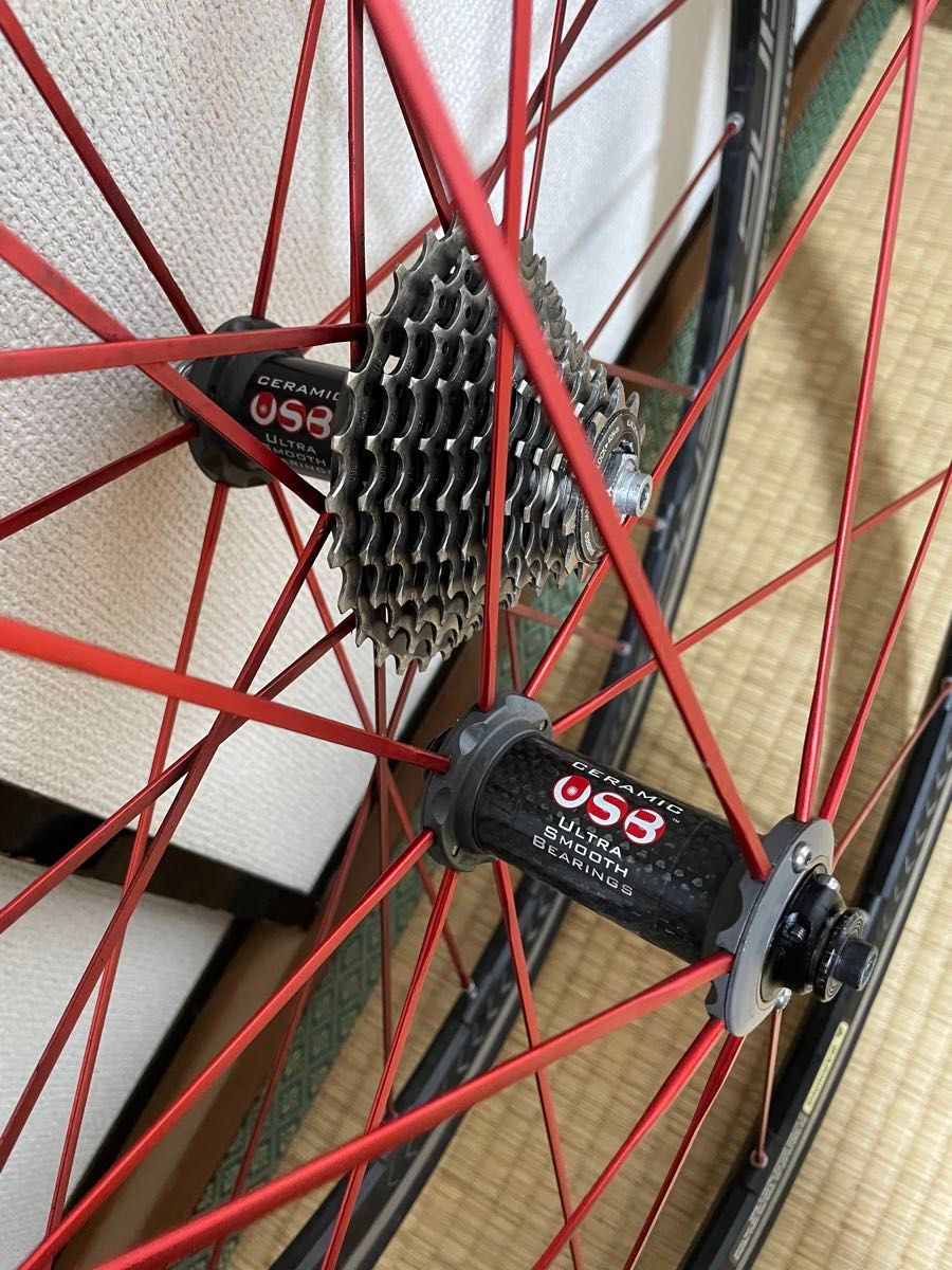 FULCRUM RACING ZERO "RED SPOKE" （2015-16モデル）クリンチャー　C15 前後セット