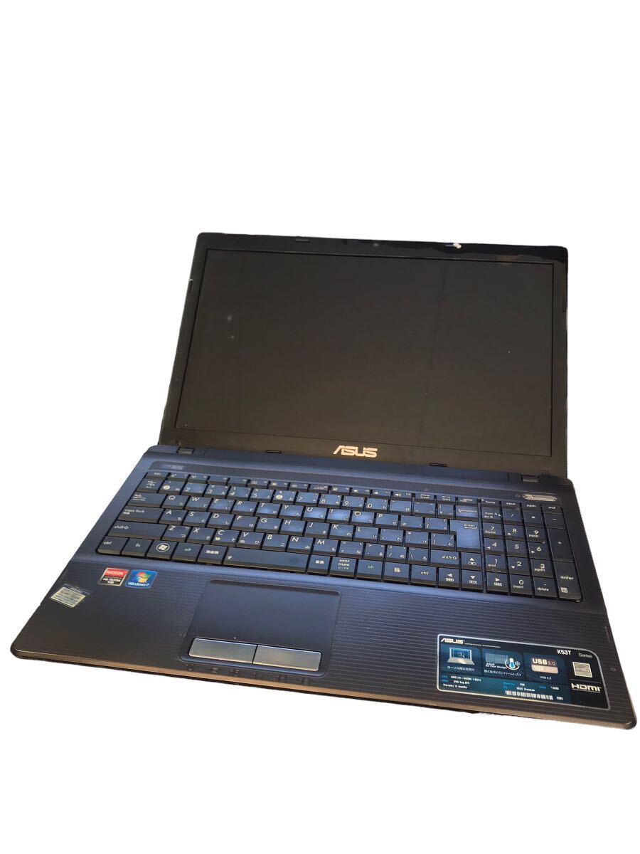 【ジャンク】ASUS K53TK-SX0A6 管理番号P34_AMD A6-3420M 1.5GHz