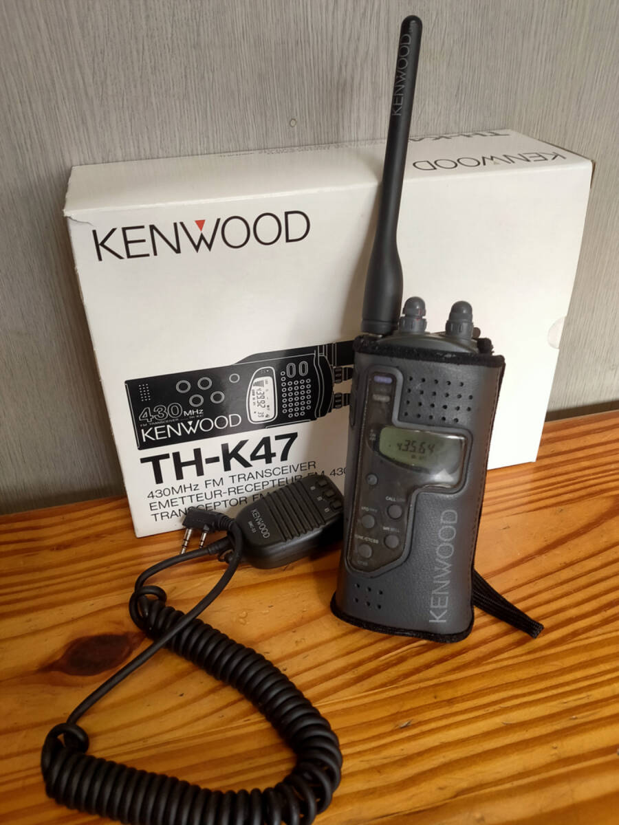 [ electrification verification only ]KENWOOD Kenwood TH-K47 [ Junk ]