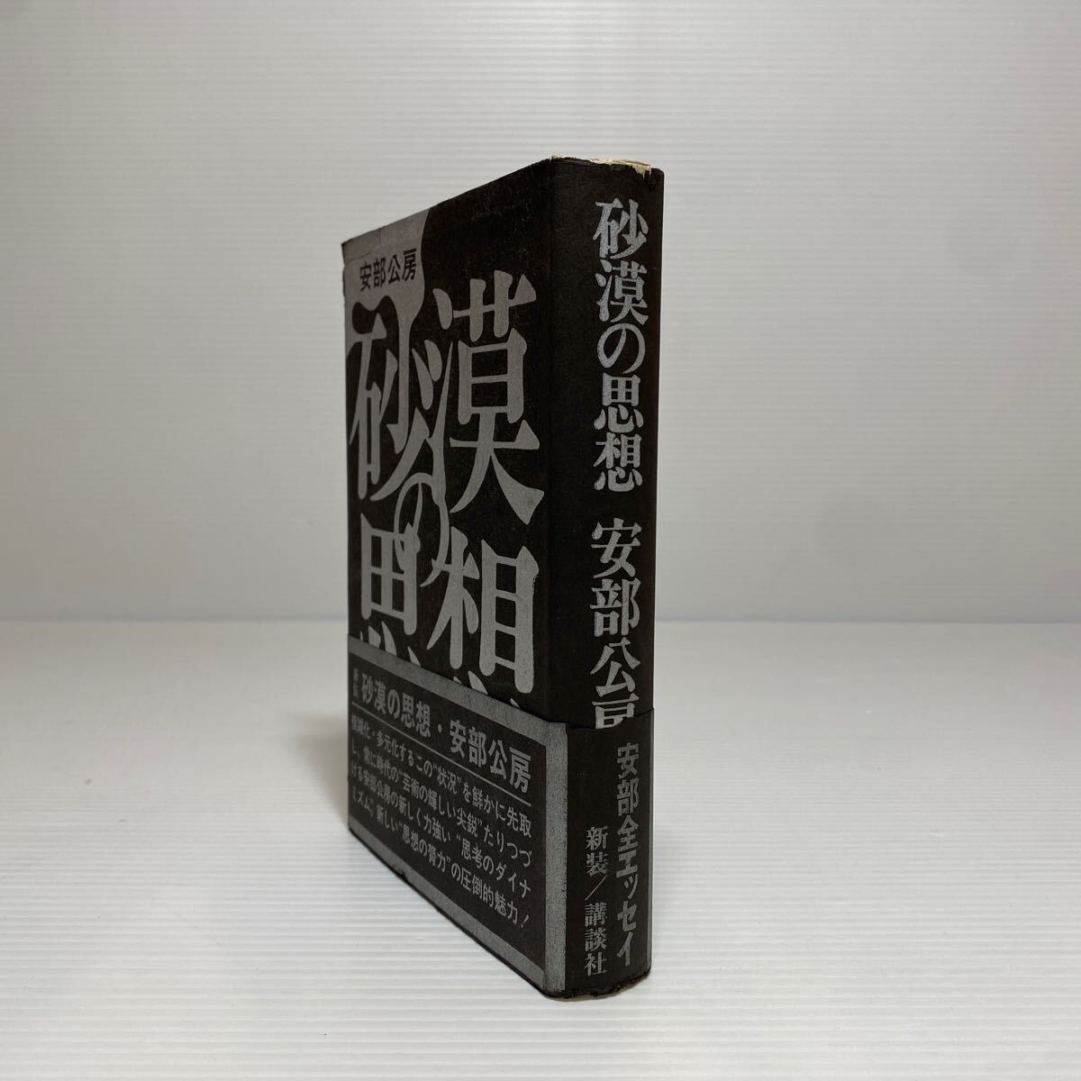 ア1/砂漠の思想 安部公房 講談社 ゆうメール送料180円_画像2