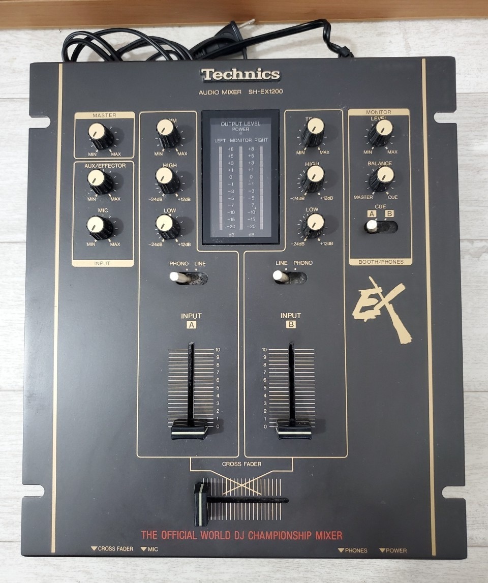Thechnics テクニクス SH-EX1200 オーディオミキサー DJ機器 の画像1