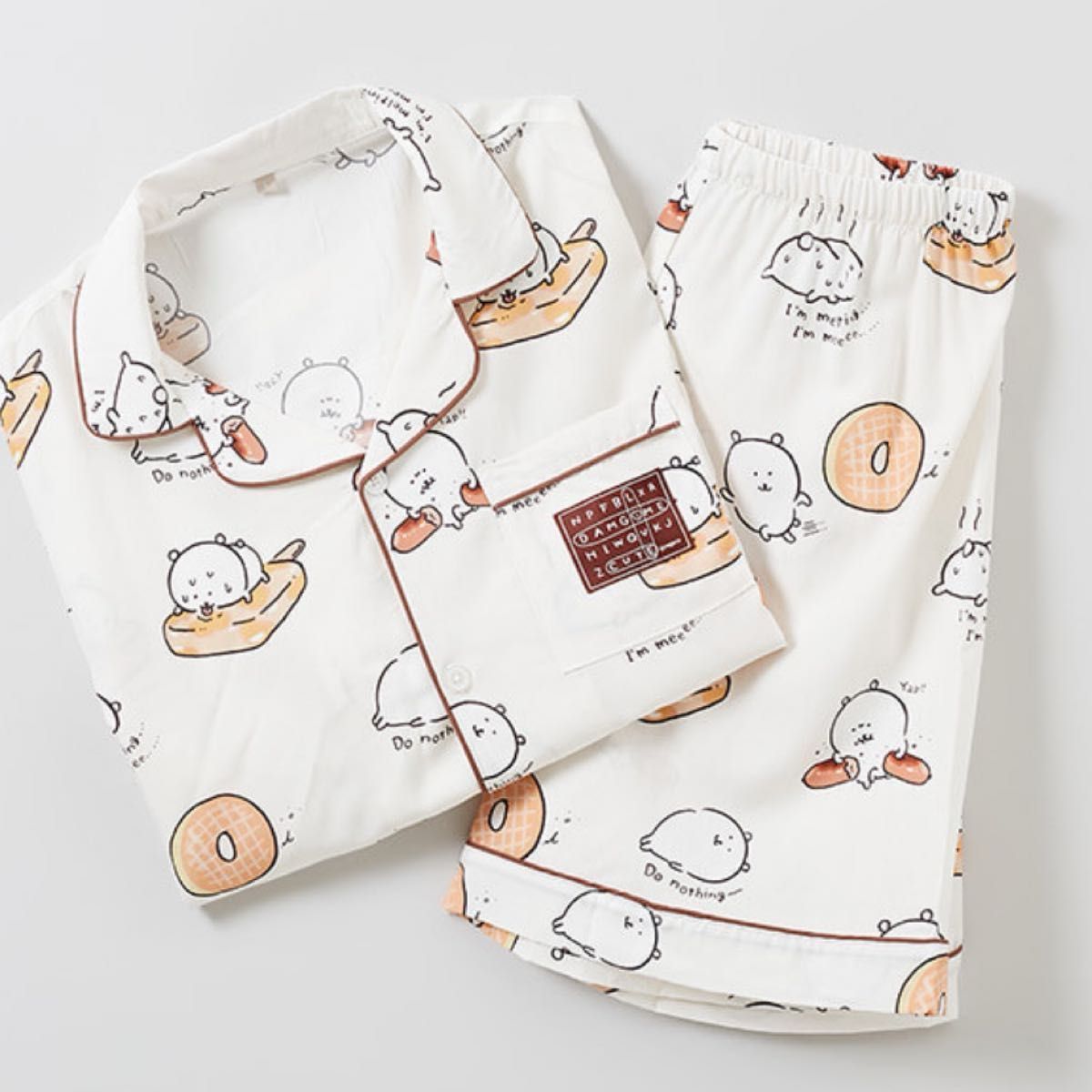 新品 韓国 spao ナガノ 半袖パジャマ セットアップ ルームウェア 新品 韓国 spao ナガノ 半袖パジャマ セットアップ ルームウェア