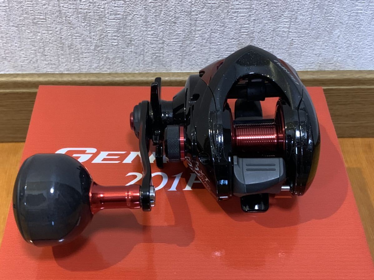 SHIMANO ゲンプウGENPU XT 201PG左巻ベアリング追加済み_画像5