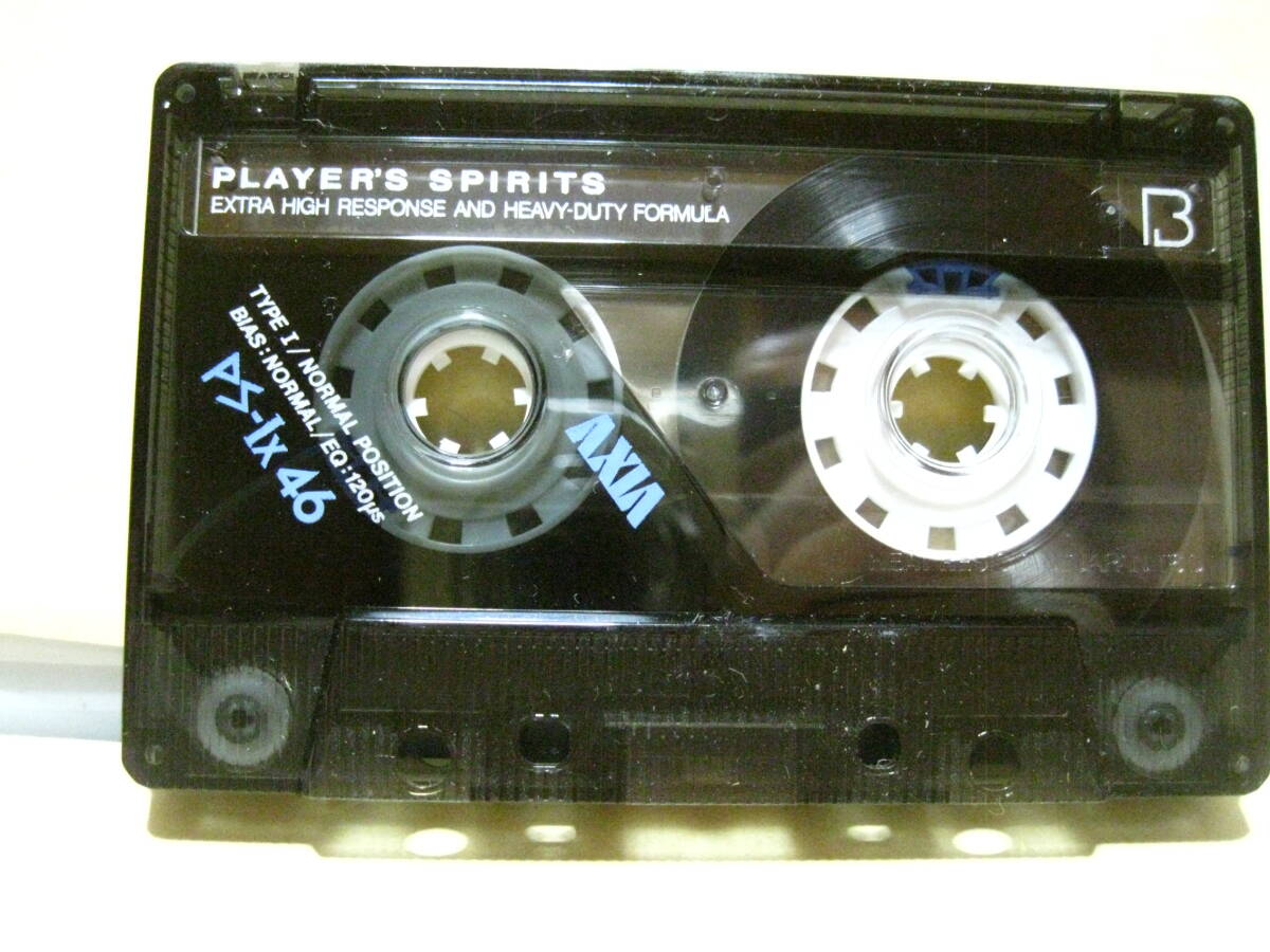 使用済み　中古　カセットテープ　AXIA　PS-x46　Type1　ノーマル　46分　1本　爪あり　No3656　_画像1
