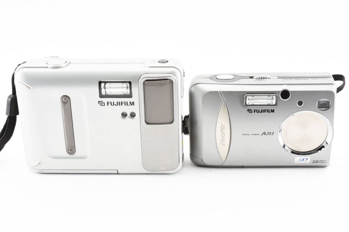 Fujifilm Olympus Nikon コンパクト デジタルカメラ 4点 セット まとめ コンデジ デジカメ 【ジャンク品】3128の画像2