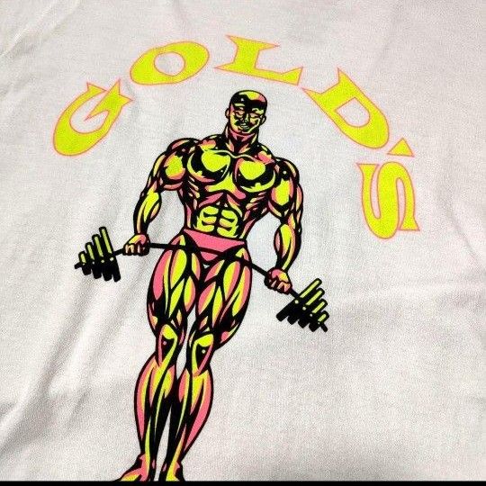 ゴールドジム　Tシャツ　ネオンカラー　GOLD'S GYM
