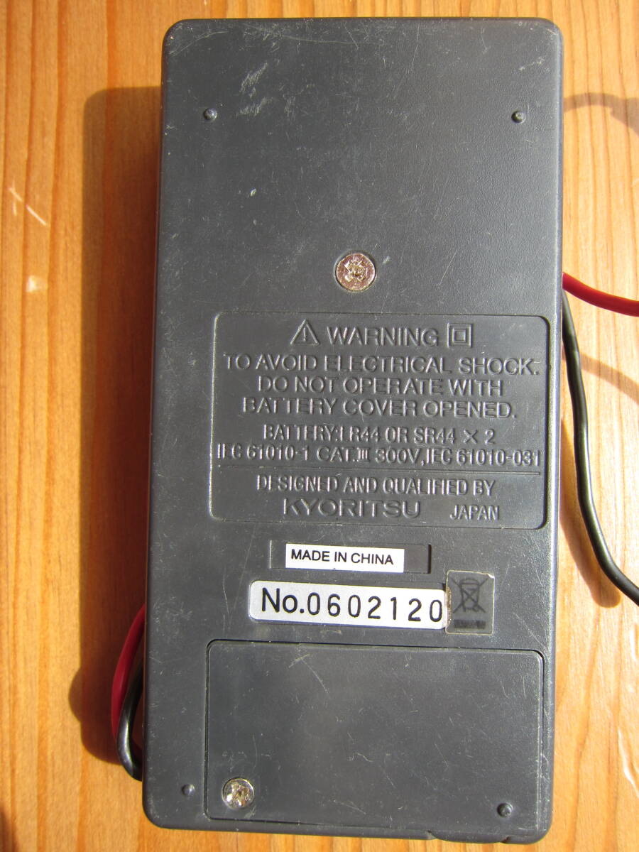 カード型デジタルマルチメータ　共立電気計器製　KEW１０１８_画像4