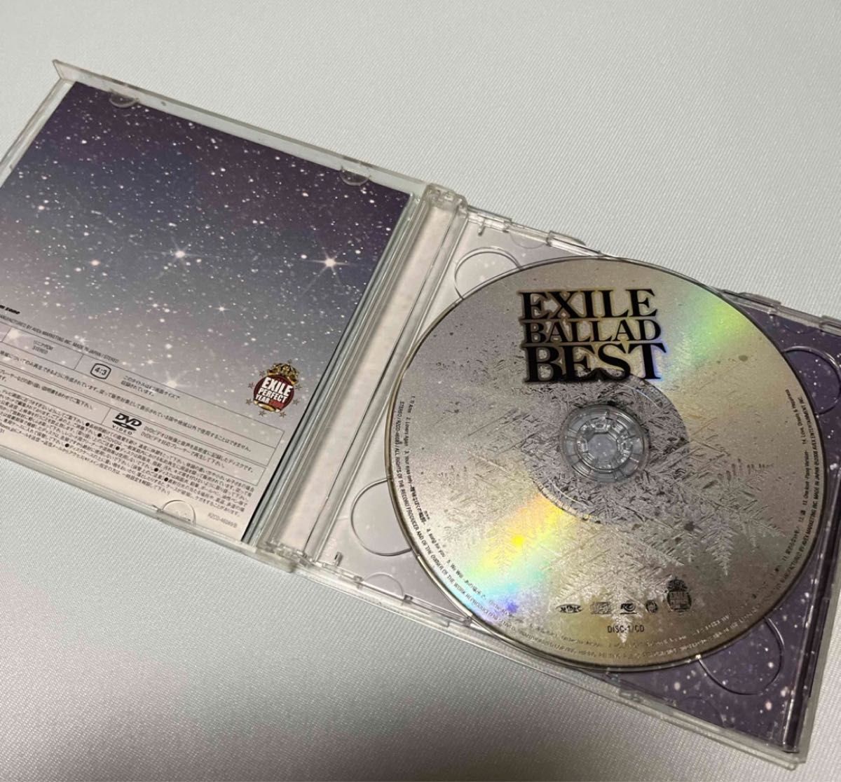 DVD付き初回盤 EXILE BALLAD BEST ベストアルバム CD