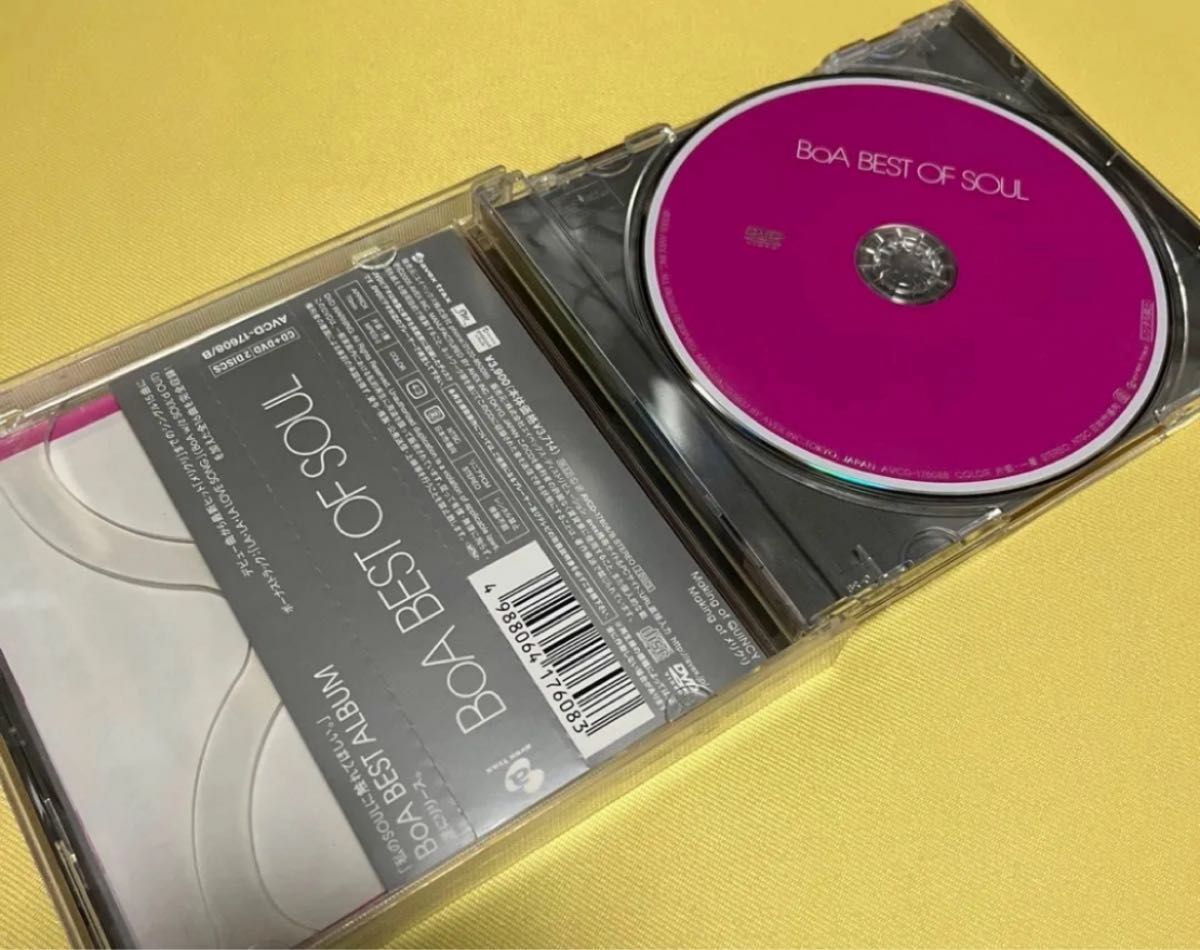 BoA BEST OF SOUL  CD+DVD ベストアルバム  帯付